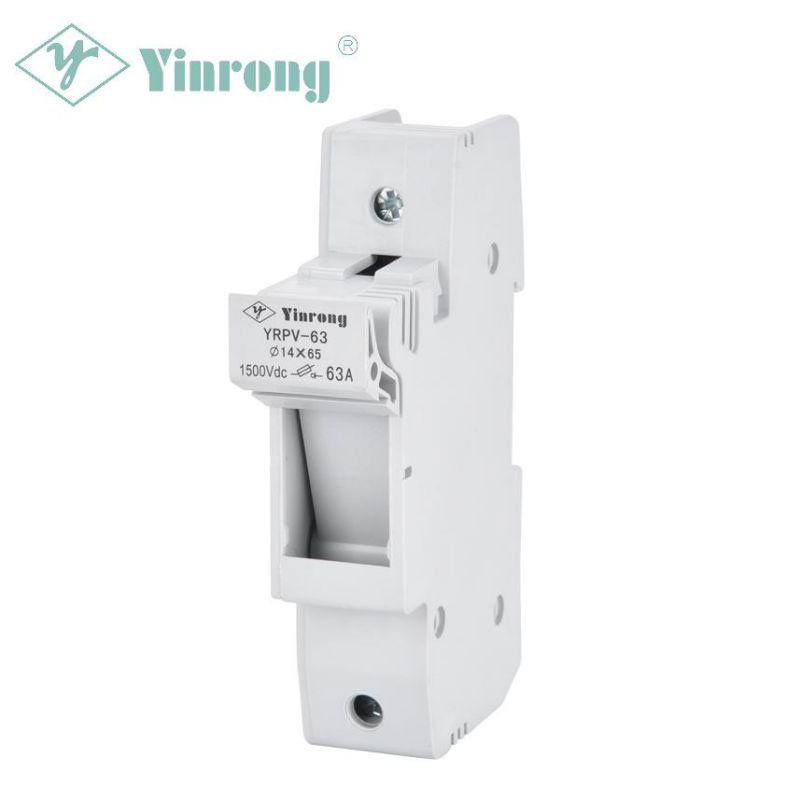 1500VDC 63A 14 × 65 mm zonne-PV DIN-rail zekeringhouder